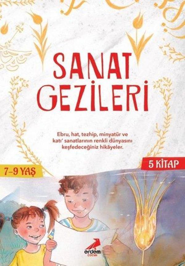 Sanat Gezileri Seti-5 Kitap Takım - Erdem Çocuk - Image 1