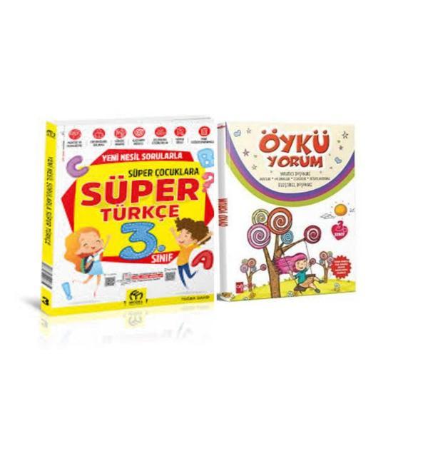 3. Sınıf Yeni Nesil Sorularla Süper Türkçe Ve Öykü Yorum - Model Eğitim Yayınları - Image 1