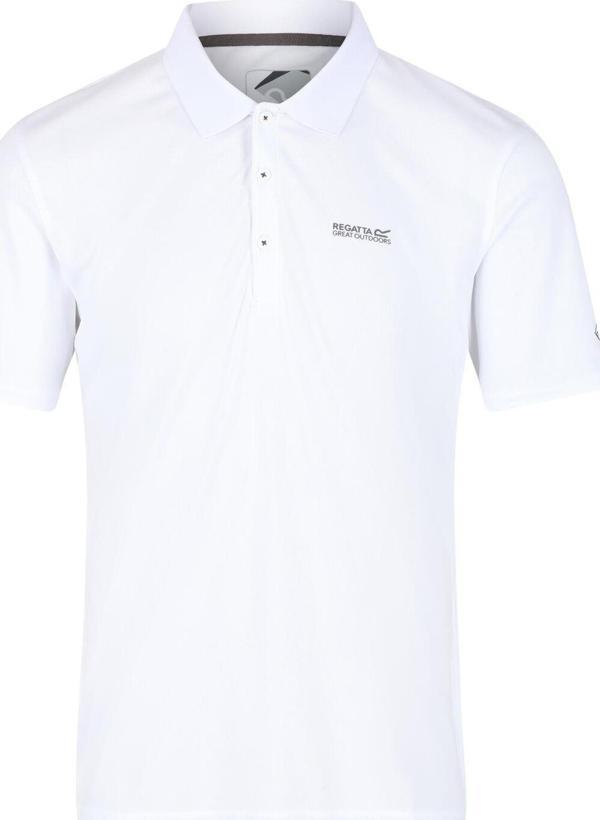 Regatta Maverik V Polo Yaka Erkek T-Shirt-BEYAZ - Image 1