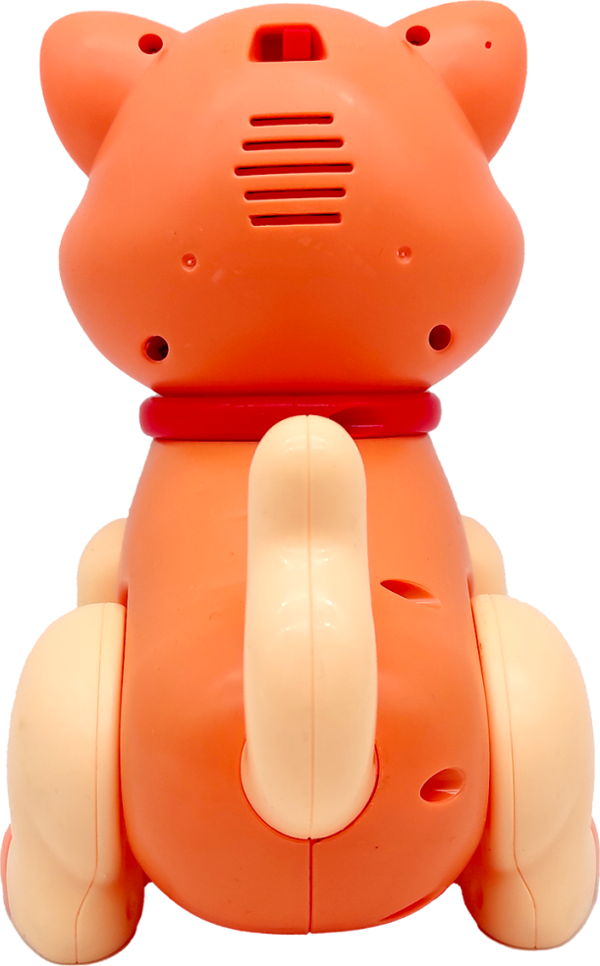 CANALİ Toys Pilli Yürüyen Kedi FW-2070A TURUNCU - Image 1