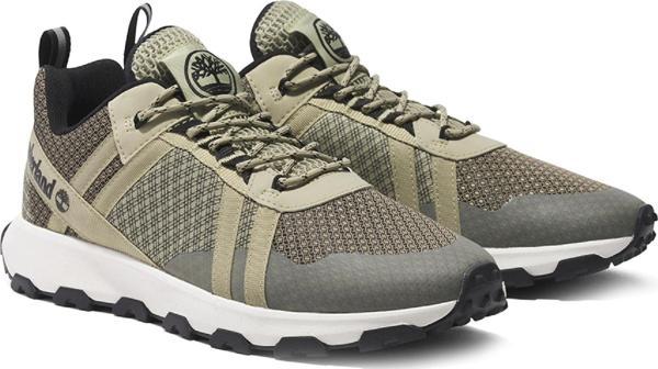 Timberland Tb0A6B3H Winsor Trail Low Lace Up Sneak Yeşil Erkek Spor Ayakkabı - Image 1