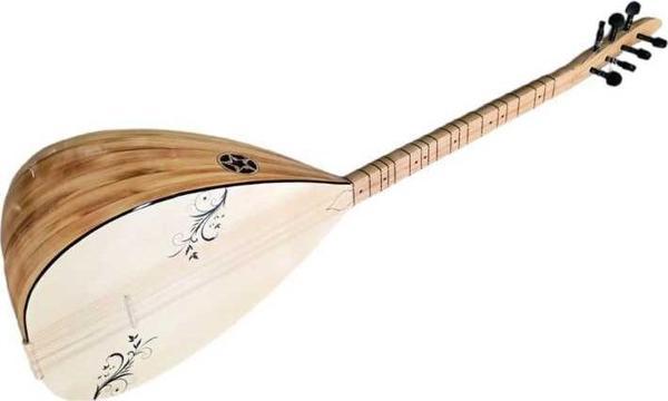 İDOL MÜZİK ALETLERİ Profesyonel Kısa Sap Saz Bağlama Kalite Tasarım Profesyonel Saz İşçilik - Image 1