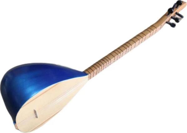 Lodi Cura Seti Tekne Mavi Simli Özel Tasarım Cura Küçük Saz - Image 1