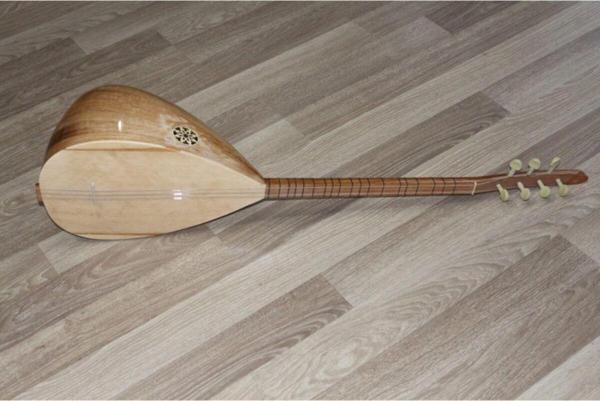 Lodi Uzun Sap Bağlama Saz Tam Set Imalattan Set - Image 1