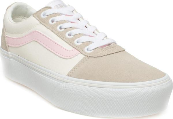 Vans Vn0A3Tlc Wm Ward Platform Sneakers Bej Unisex Spor Ayakkabı - Image 1