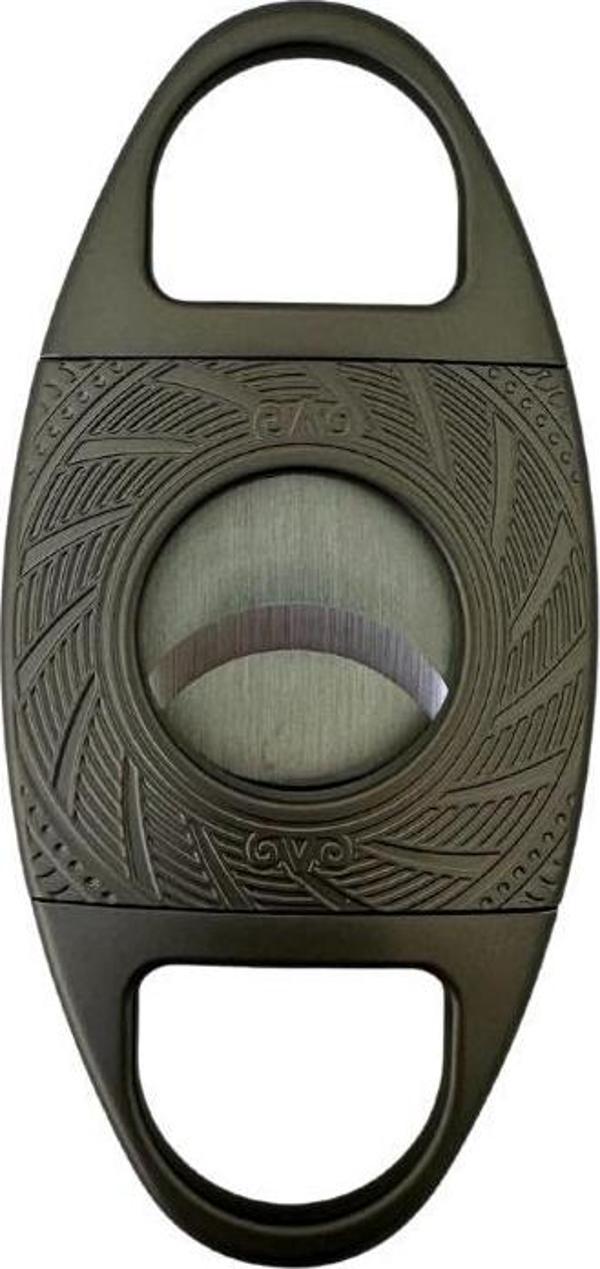 PQ Gunmetal Metal İşlemeli Puro Makası Kesici - Image 1