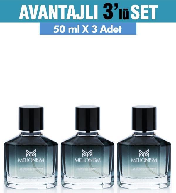 3'Lü Set Alberto Taccini  Melionism Erkek Parfümü - Image 1