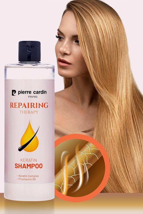 Pierre Cardin Keratin Shampoo - Keratin Şampuanı 400 ml - Image 1