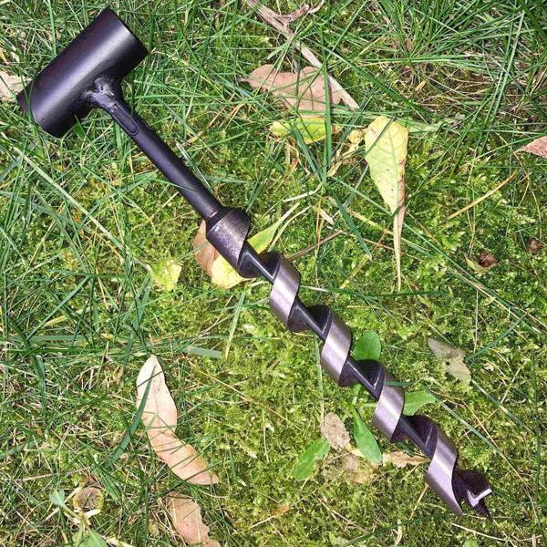 Kamp Ayısı® Nordic™ Delme Çapı 22 Mm - Bushcraft İsveç El Burgusu Boyunduruk İsveç Ocağı Outdoor Kamp Ekipmanı - Image 1
