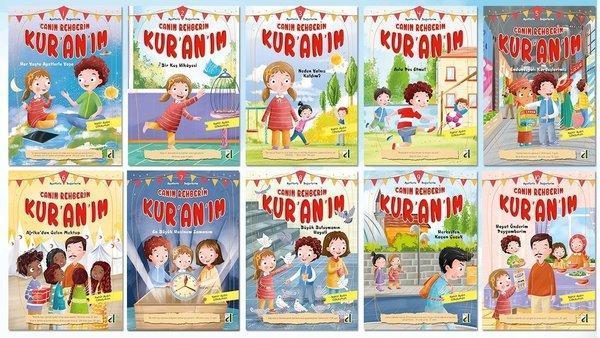 Canım Rehberim Kur'an'ım Seti-10 Kitap Takım - Damla Yayınevi - Image 1