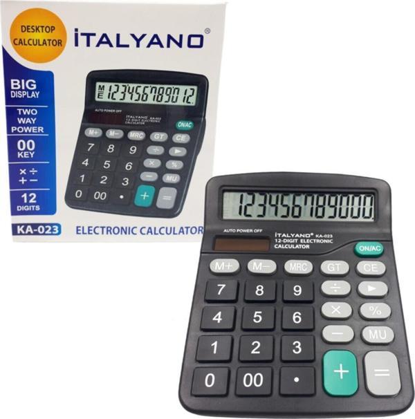 İtalyano Dijital Hesap Makinesi Ka-023 - Image 1