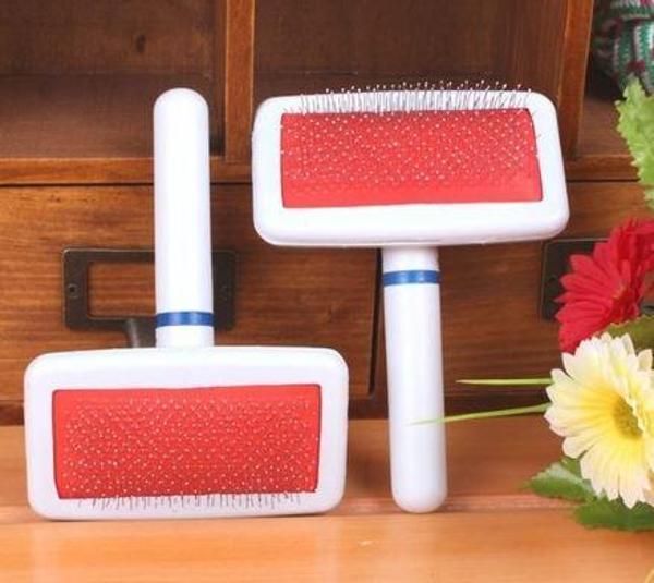 Evcil Hayvan Fırçası Telli Beyaz Köpek Ve Kedi Kaşıma aparatı - Image 1