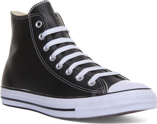 Converse 132169C Chuck Taylor All Star Leather Siyah Unisex Ayakkabı - Image 1