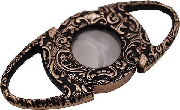 PQ Bronz Full Desenli Metal Puro Makası Kesici - Image 1