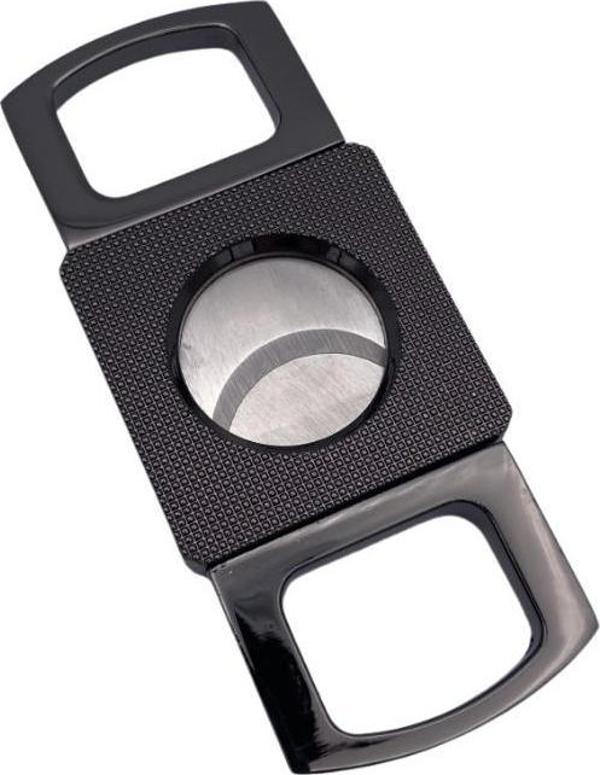 PQ Gunmetal Gövdesi İşlemeli Metal Puro Makası Kesici - Image 1