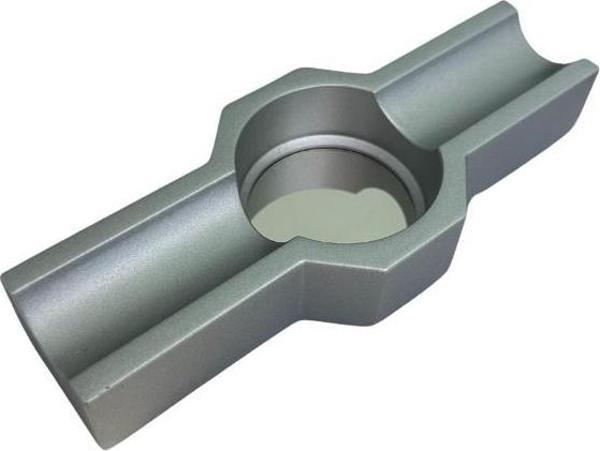 PQ Mat Gümüş Metal İkili Puro Küllüğü - Image 1
