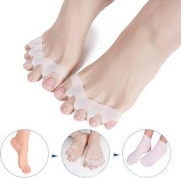 5 Parmak Ayıran Geçmeli Makara Ayak Parmak Arası Makara ÇİFT - Image 1