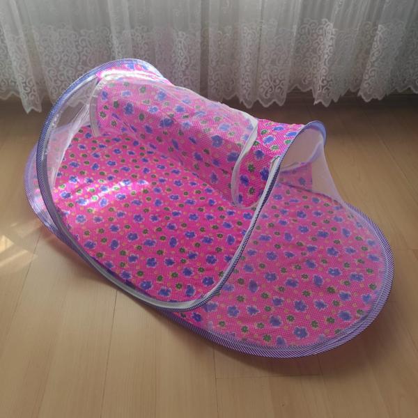 Katlanılabilir Bebek Cibinlik 90 cm  Bebek Tül Sineklik Haşere Koruyucu Bebek Çadırı - Image 1