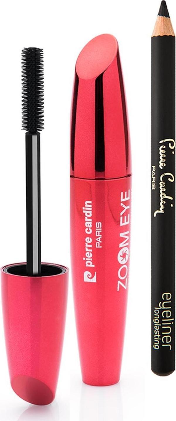Pierre Cardin 2'Li Kalıcı Göz Kalemi & Zoom Eye Maskara  - Image 1