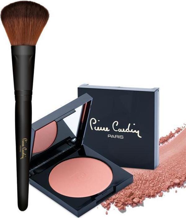 Pierre Cardin Porcelain Allık & Allık Fırçası -2'li Makyaj Seti - Image 1