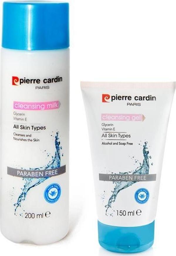 Pierre Cardin Yüz Temizleme Sütü& Temizleme Jeli-2'li Bakım Seti - Image 1
