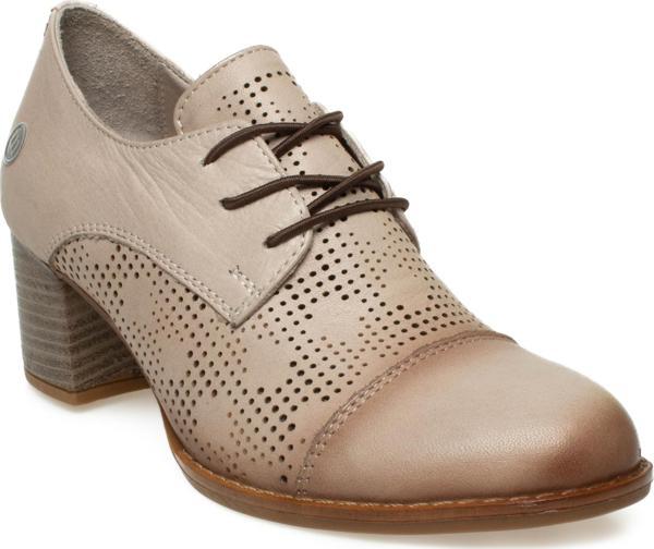 Mammamia D24Ya-650Z Topuklu Krem Kadın Ayakkabı - Image 1