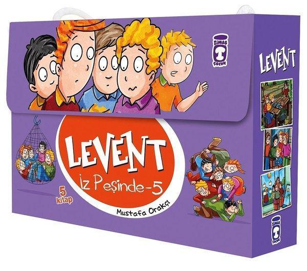 Levent İz Peşinde 5 Seti-5 Kitap Takım - Timaş Çocuk - Image 1