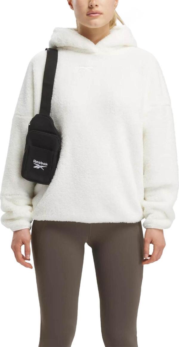 Reebok 100037751 Lux Cozy Plush Hoodie Ekru Kadın Sweatshirt - Image 1