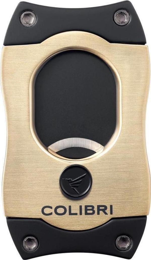 Colibri Siyah-Gold S-Cut Düz Puro Kesici - Image 1
