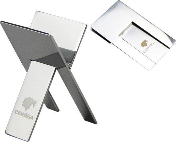 Cohiba Gümüş Puro Tutucu Sehpa - Image 1