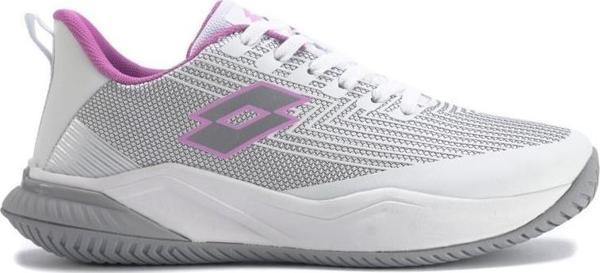 LOTTO TERANO 3FX BEYAZ PEMBE COMFORT CASUAL ANATOMİK SPOR AYAKKABISI - Image 1