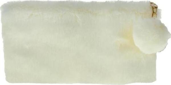 Dolphın Peluş Kalem Çantası Krem Pc-898 - Image 1
