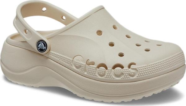 Crocs 208186 Baya Platform Clog Kırık Beyaz Unisex Terlik - Image 1