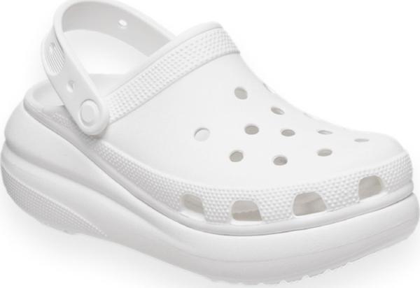 Crocs 207521 G Classic Crush Clog Beyaz Unisex Terlik - Image 1
