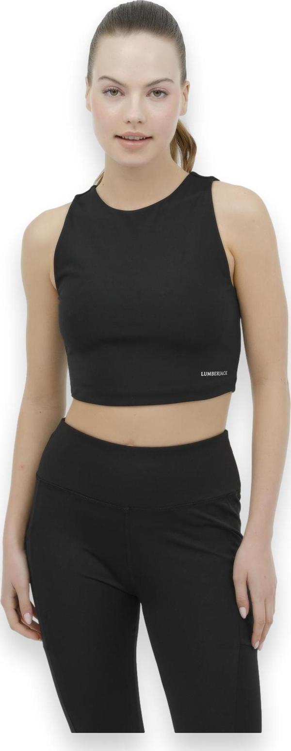 Lumberjack 4M Wb Tara 10Gf48 4Fx Siyah Kadın T-Shirt - Image 1