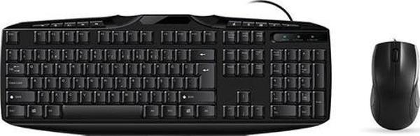 Siyah Usb Q Multimedia Kablolu Klavye + Mouse Set Un-796 - Image 1