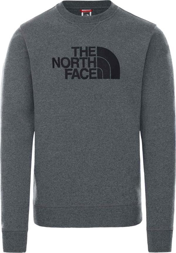 The North Face Nf0A4Svr M Drew Peak Crew Gri Erkek Sweatshirt - Image 1