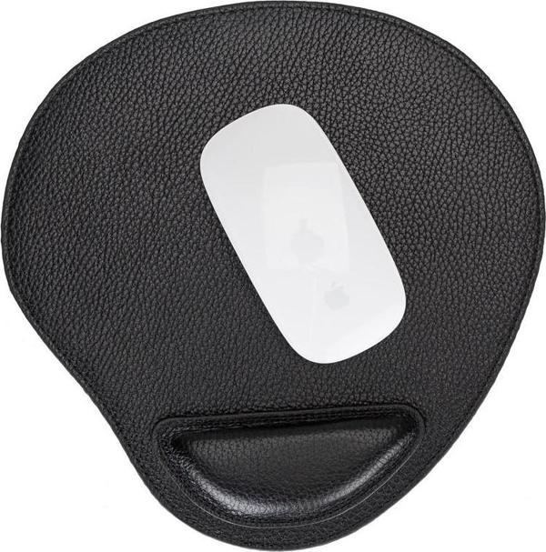 Bileklikli Deri Mouse Pad FL01 Siyah - Image 1