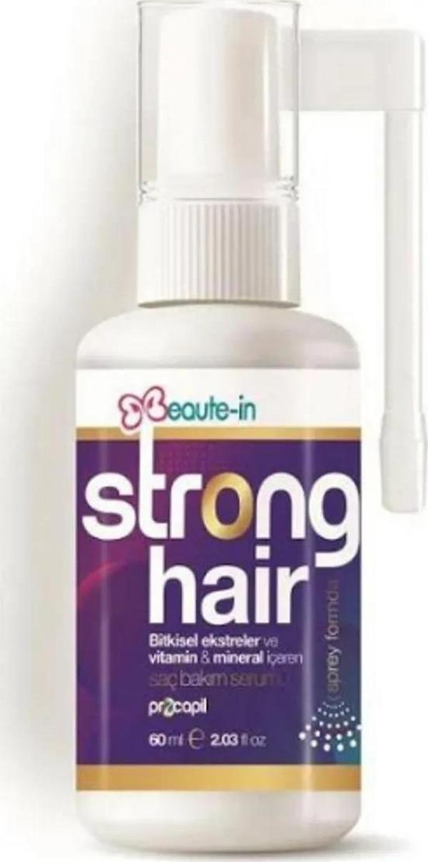 Beaute-in Strong Hair Saç Spreyi 60 ml - Image 1