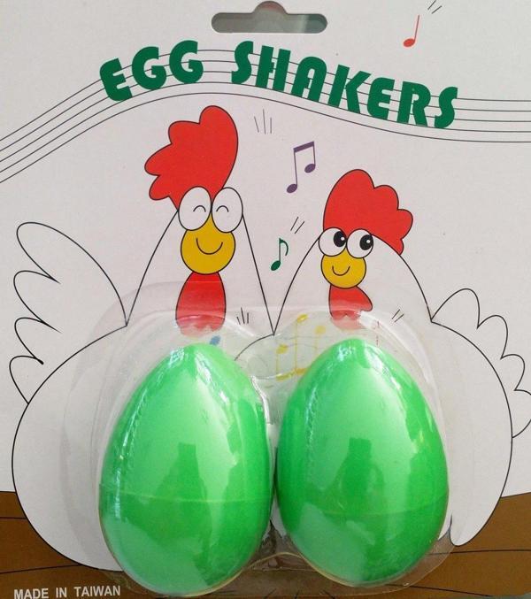 Maxtone OSC48-GR Yumurta Shaker Yeşil Renk (Çift) - Image 1