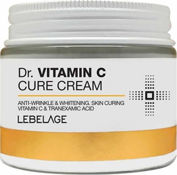 Lebelage Aydınlatıcı Kırışıklık Ve Leke Karşıtı Vitamin C Krem Dr Vitamin C Cure Cream - Image 1