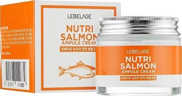 Lebelage Zengin Içeriğiyle Besleyici Ve Onarıcı Somon Yağı Içeren Nutri Salmon Oil Ampoule Cream - Image 1
