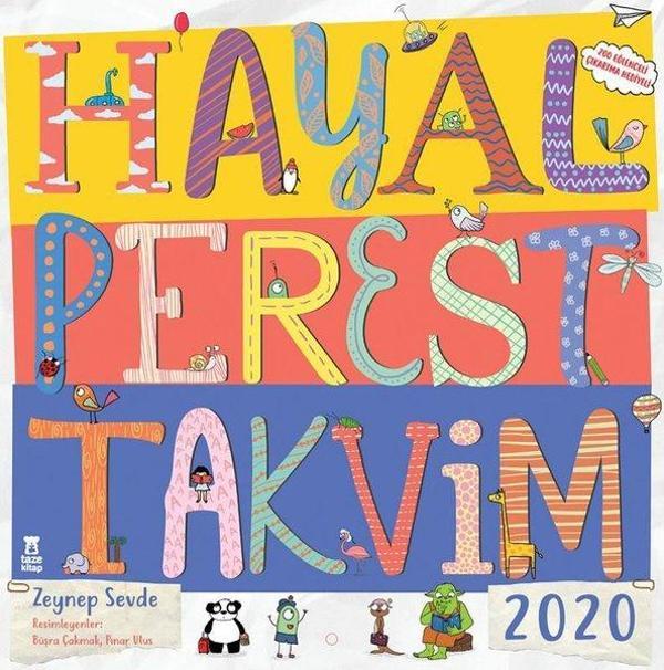 Hayalperest Takvim-2020 Çıkartma Hediyeli - Taze Kitap - Image 1