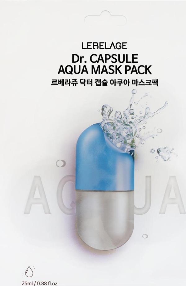 Lebelage Yoğun Nemlendirici Kapsül Hyalüronik Asit Maske LEBELAGE Dr. Capsule Aqua Mask Pack - Image 1