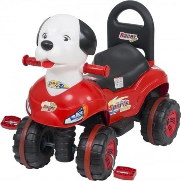 Enhoştoys Enhoş Pedallı Yatay Direksiyonlu Atv Büyük Köpekli Çocuk Arabası - Image 1