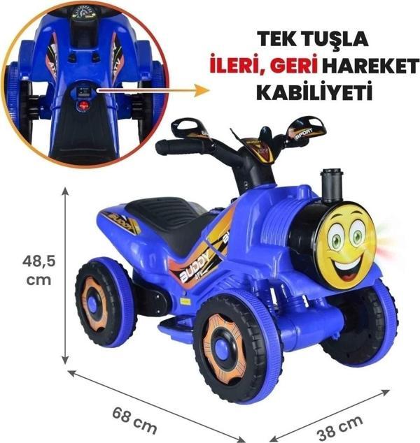 UJ Toys Buddy 6 V Akülü Atv - Image 1