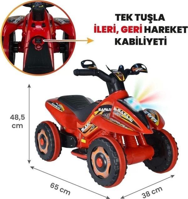 UJ Toys Safari 6 V Akülü ATV - Image 1