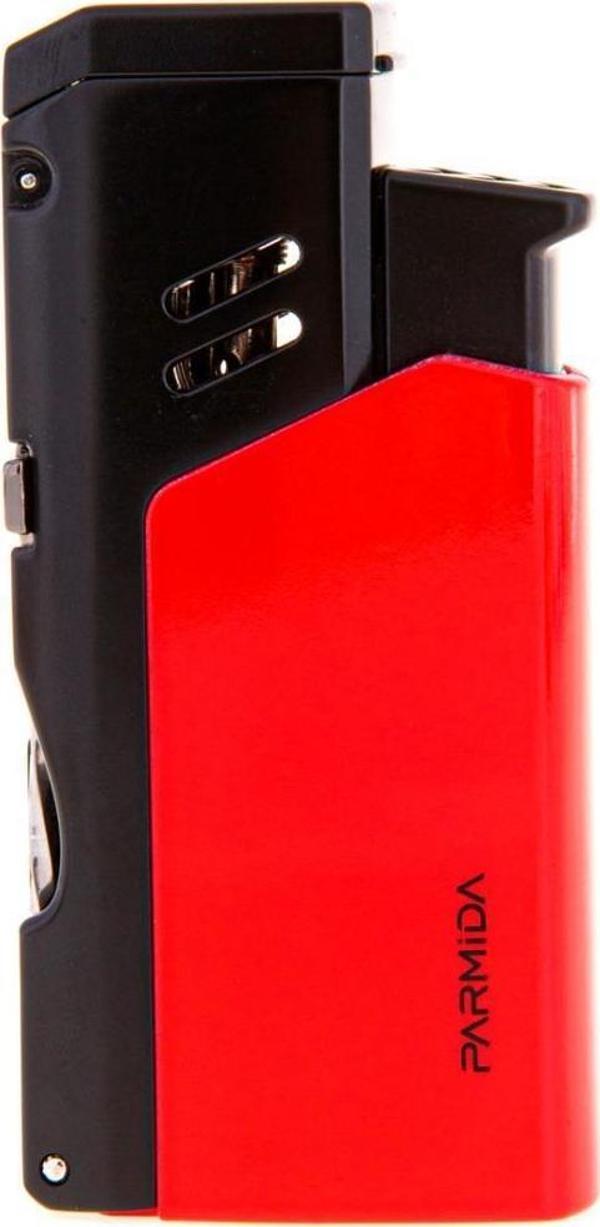 Parmida Tek Torch Pürmüz Kırmızı Puro Çakmağı - Image 1