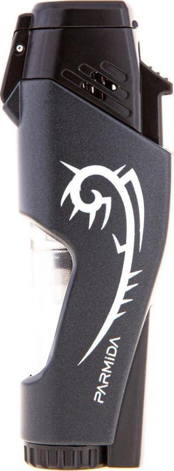 Parmida 2 Torch Pürmüz Siyah Desenli Puro Çakmağı - Image 1