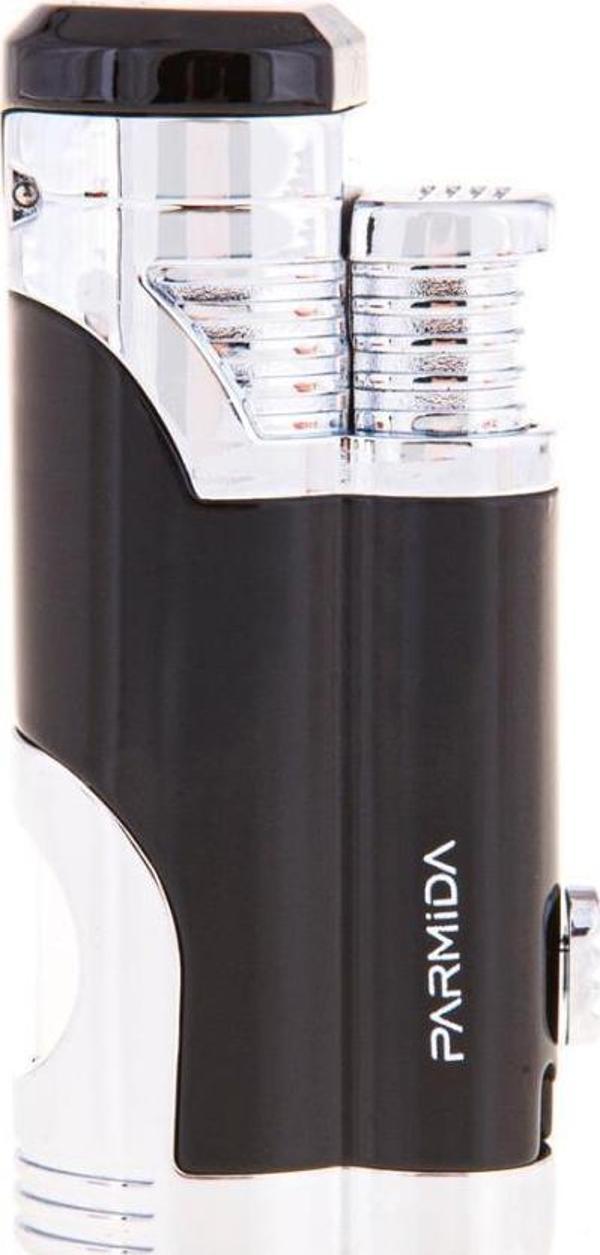 Parmida 2 Torch Pürmüz Siyah Puro Çakmağı - Image 1